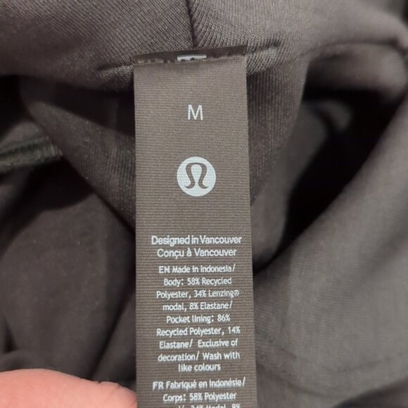 Lululemon Smooth Spacer Classic-Fit Pullover Hoodie Blackened Pine - Picture 9 of 11